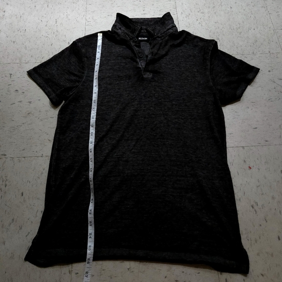Hudson | Men's Grey Polo Shirt - Picture 6 of 7